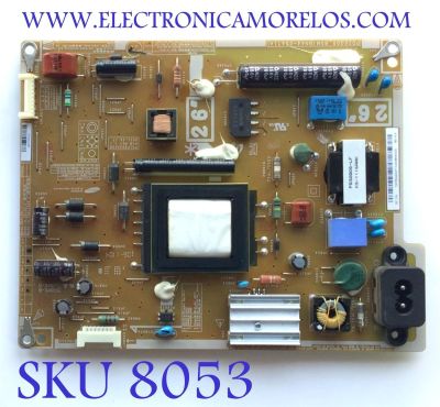 FUENTE PARA TV SAMSUNG / NUMERO DE PARTE BN44-00471A / PD26G0S_BSM / BN4400471A / 00471A / PANEL LTJ320AP02-B / MODELO UN26D4003BDXZA CN01